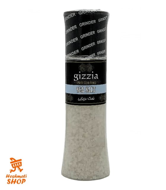 چاشنی ادویه نمک دریایی اسیاب دار گیزیا 300 گرم
