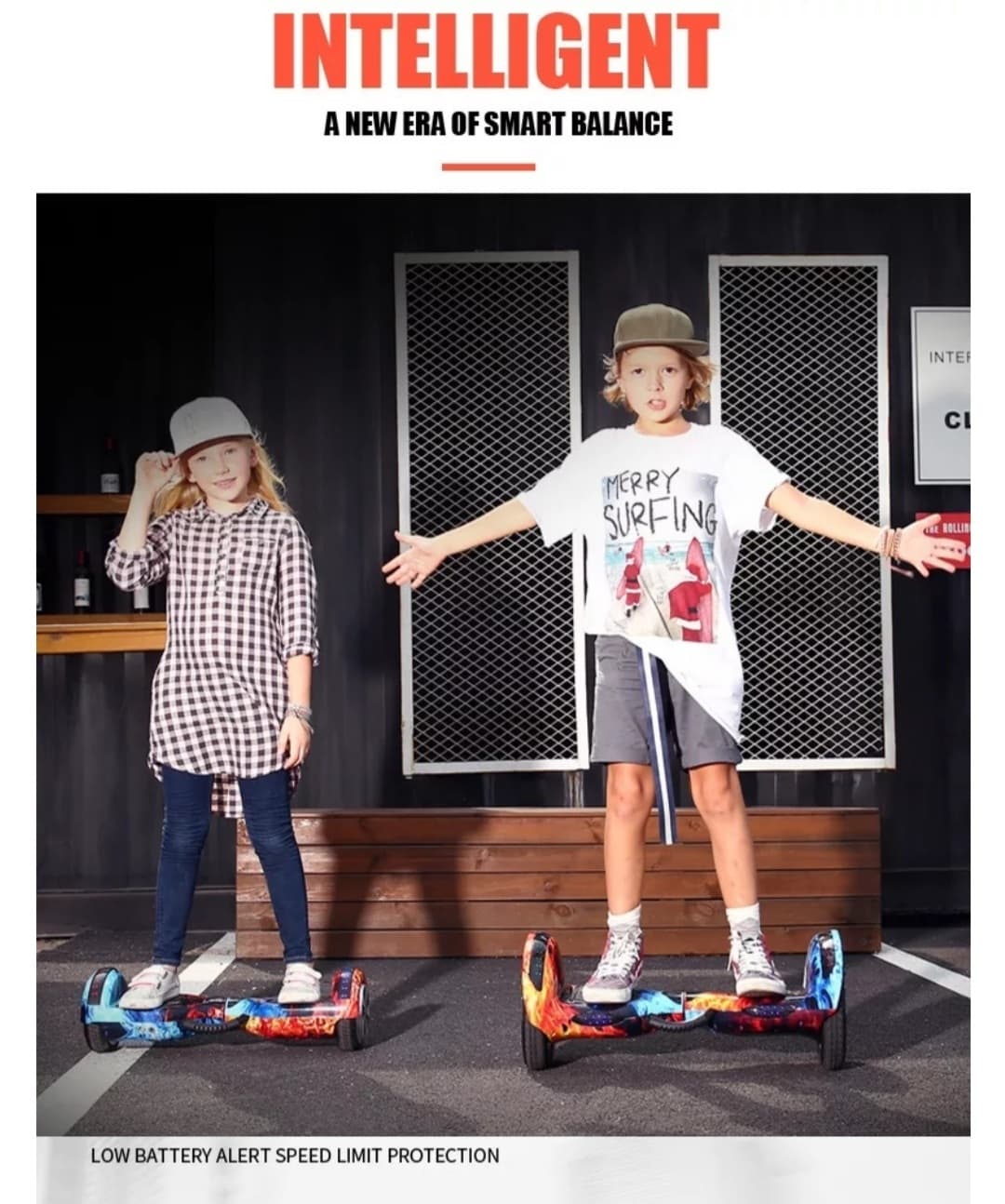 اسکوتر برقی 8 اینچ آب و آتش Smart Balance — تصویر ۲