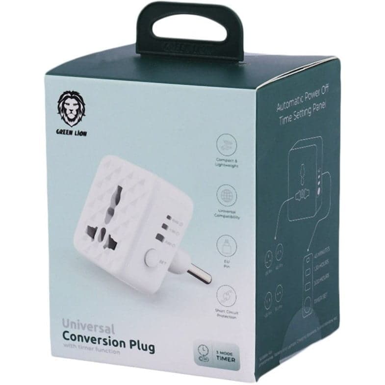 تبدیل سه به دوGreen Lion – Universal Conversion Plug