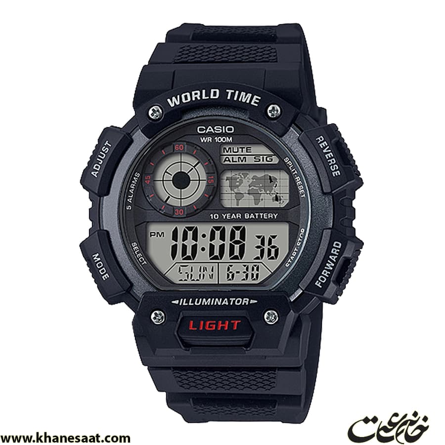 ساعت مچی مردانه کاسیو مدل AE-1400WH-1AVDF — تصویر ۸