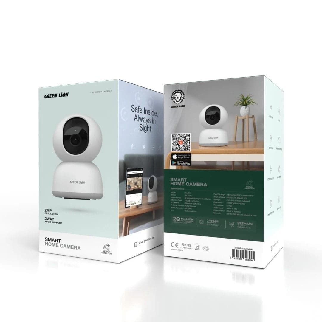 دوربین نظارتی خانه هوشمند گرین لاین مدل Green Lion Smart Home Camera — تصویر ۲