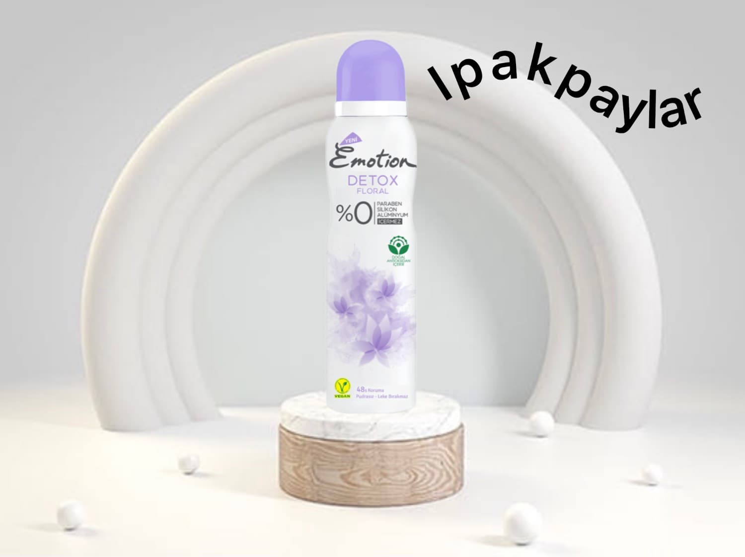 اسپری ضد تعریق ایموشن زنانه مدل دتوکس فلورال DETOX FLORAL حجم 150 میل — تصویر ۲