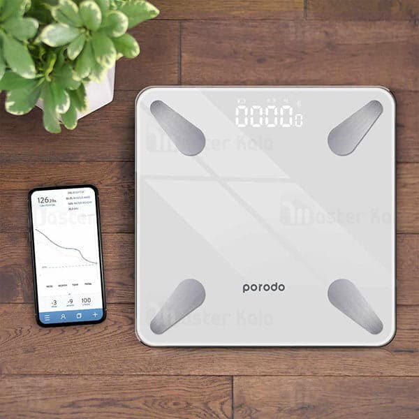 ترازو هوشمند پرودو Porodo Lifestyle Smart Body Scale PD-LSBSC — تصویر ۶