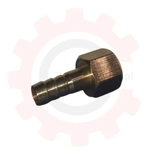 سرشلنگی برنجی 1/4 داخل دنده به 10 — تصویر ۲