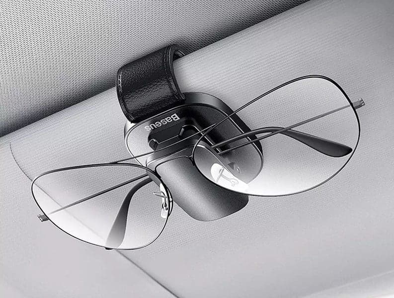 گیره نگهدارنده داخل خودرو بیسوس Baseus Platinum Vehicle Eyewear Clip ACYJN-B01 — تصویر ۵