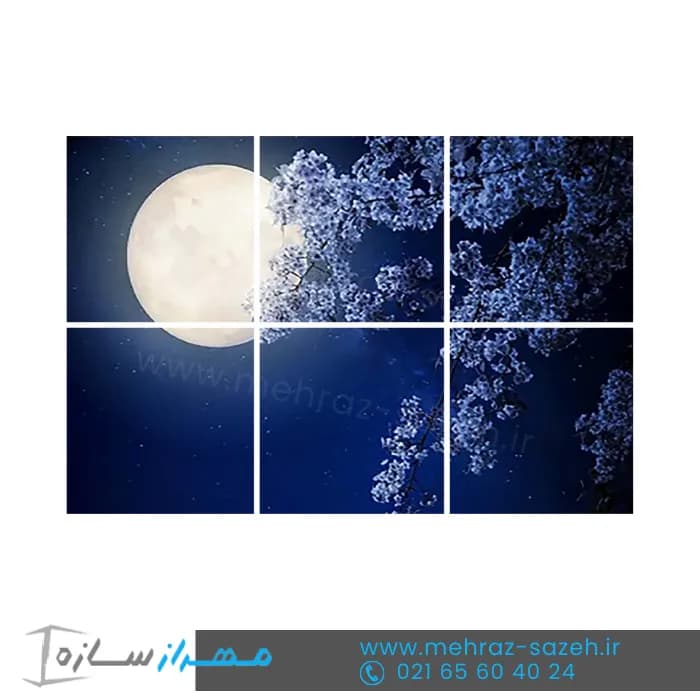 تایل آسمان مجازی طرح شب کد M.NS144