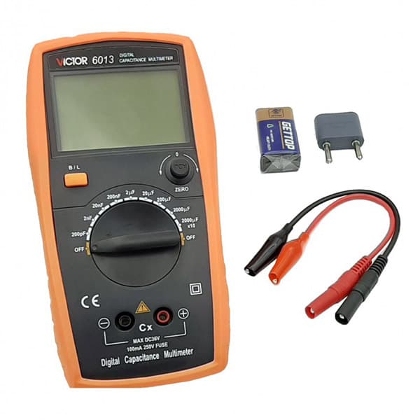 خازن سنج دیجیتال ویکتور Victor VC6013 — تصویر ۴