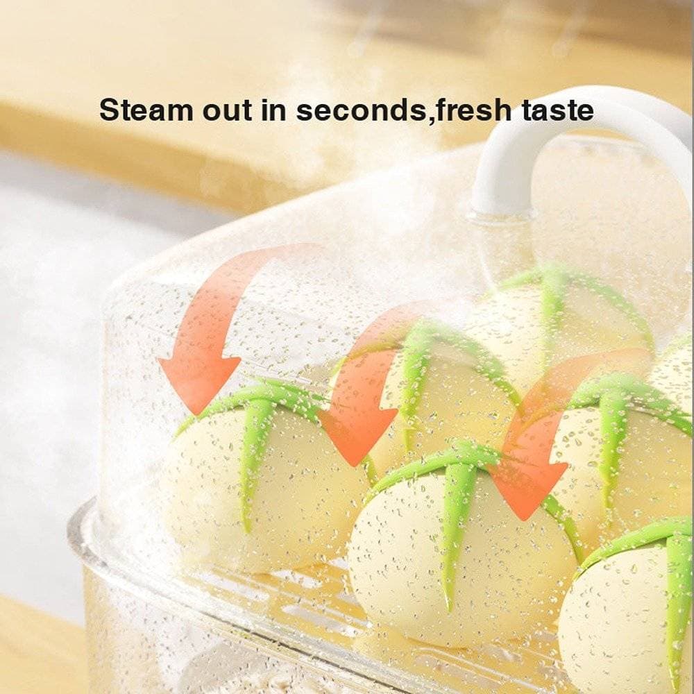 بخارپز برقی سه لایه شیائومی مدل Zolele ES931 Multi-Function Steamer — تصویر ۵