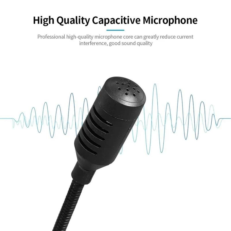 میکروفن رومیزی مدل hy-k500 کدm21928 — تصویر ۸