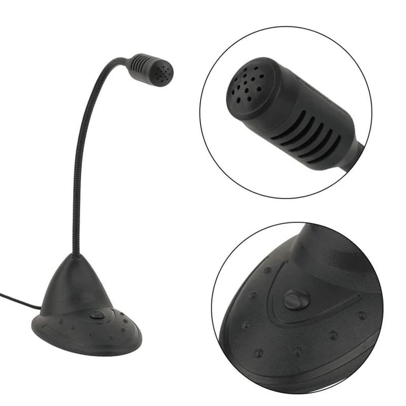 میکروفن رومیزی مدل hy-k500 کدm21928 — تصویر ۷