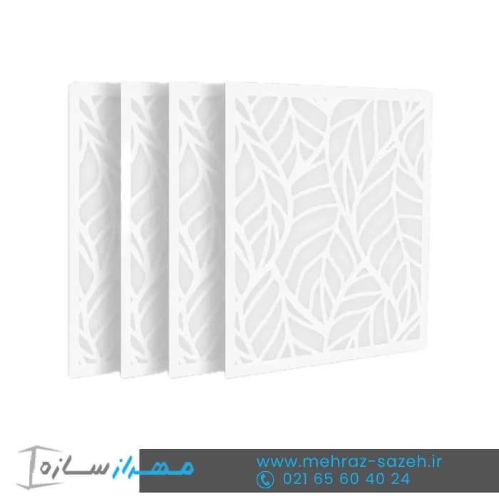 تایل معرق سقفی سی ان سی (cnc) ابعاد 60*60 بهمراه طلق دوغی | کد M.T155 — تصویر ۲