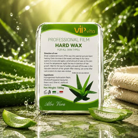 وکس هارد VIP Vita مدل Professional Film Hard Wax Aloe Vera — تصویر ۴