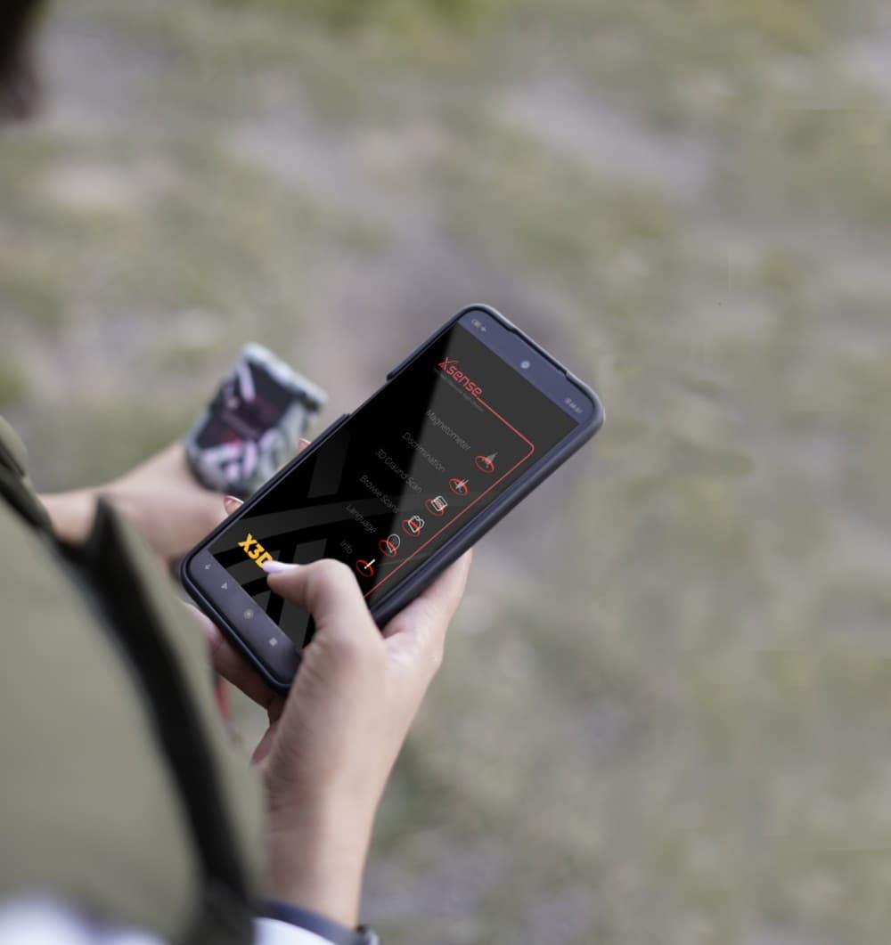 دستگاه فلزیاب اسکنر XSENSE X1 — تصویر ۲