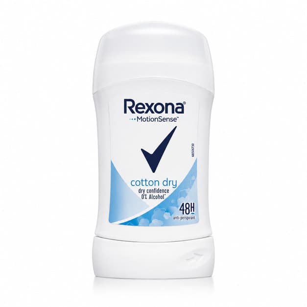 استیک ضدتعریق زنانه رکسونا مدل Cotton Dry MotionSense محافظت 48 ساعته