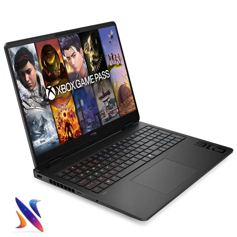 لپ تاپ 16 اینچی گیمینگ اچ پی HP HyperX OMEN AM2013DX Core Ultra7-356H 64GB 2TB RTX-5060 Nvidia Graphics 165Hz — تصویر ۳