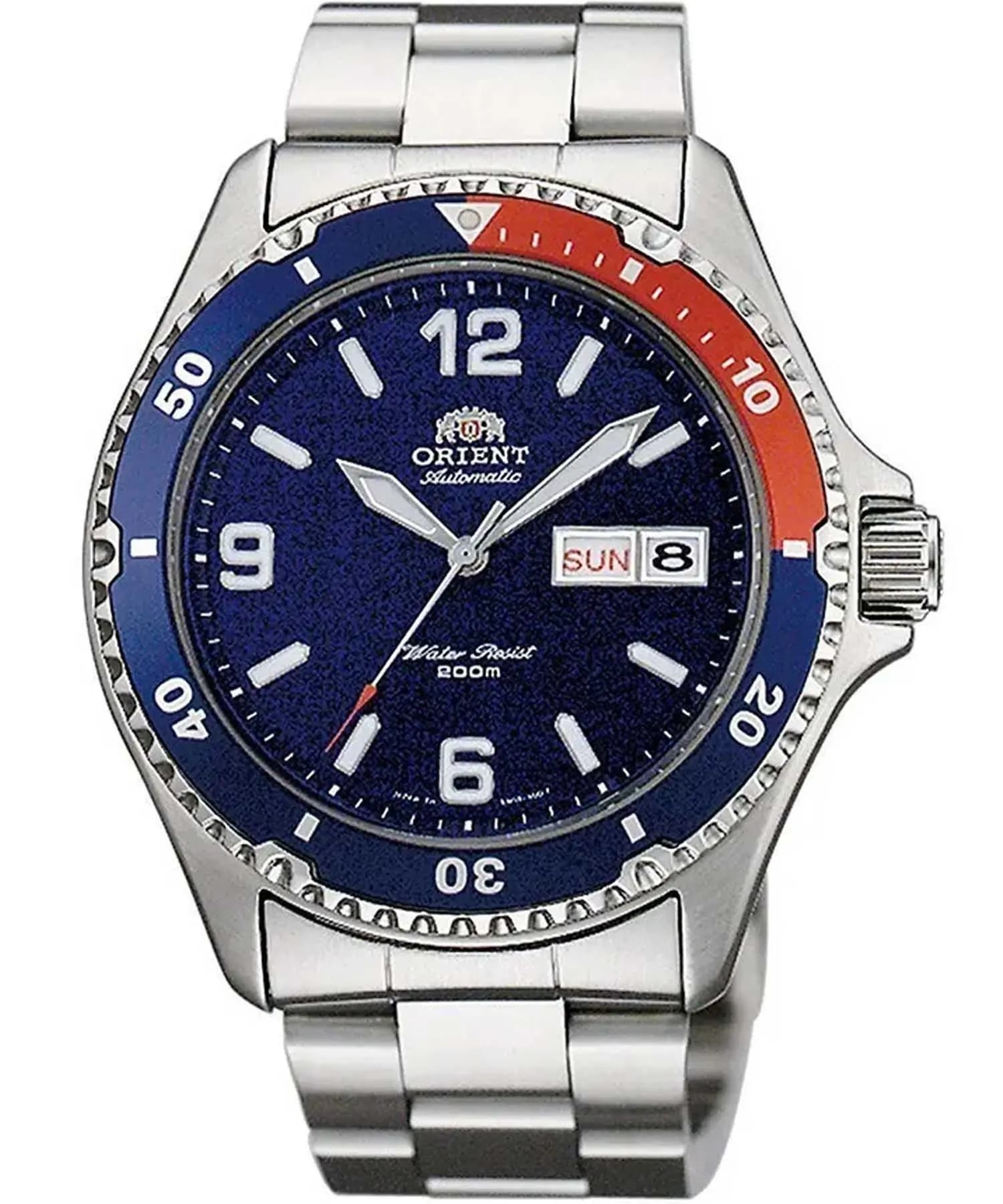 ساعت مچی مردانه اورینت مدل ORIENT SAA02009D3 – صفحه آبی — تصویر ۳