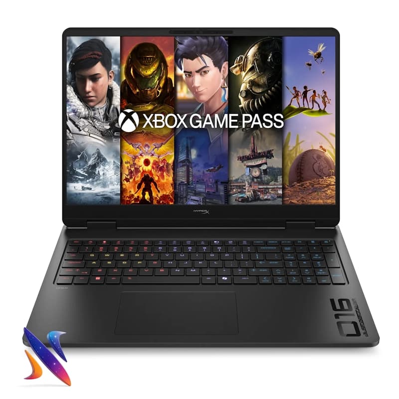 لپ تاپ 16 اینچی گیمینگ اچ پی HP HyperX OMEN AM2013DX Core Ultra7-356H 64GB 512GB RTX-5060 Nvidia Graphics 165Hz