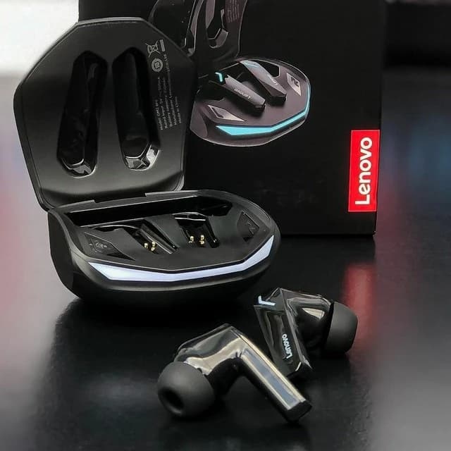 هدفون بلوتوثی لنوو مدل Live Pods GM2 Pro بدون قابلیت نویز کنسلینگ، درگاه شارژ USB Type-C، دارای دستیار صوتی، مقاوم در برابر رطوبت و عرق کد m21859 — تصویر ۲