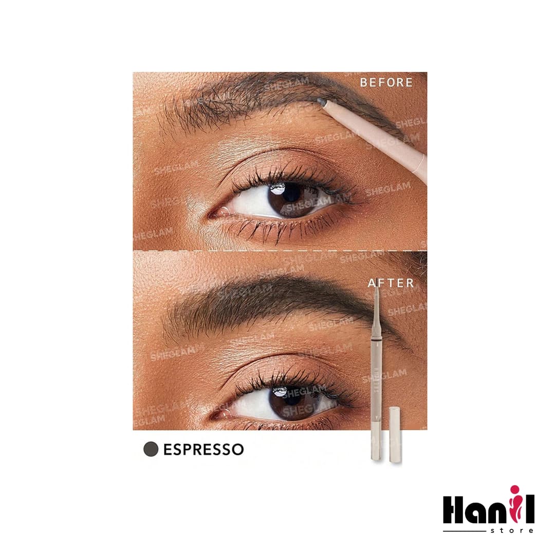 مداد ابرو دو سر (Brows On Demand) – قهوه‌ای تیره (Espresso) — تصویر ۳