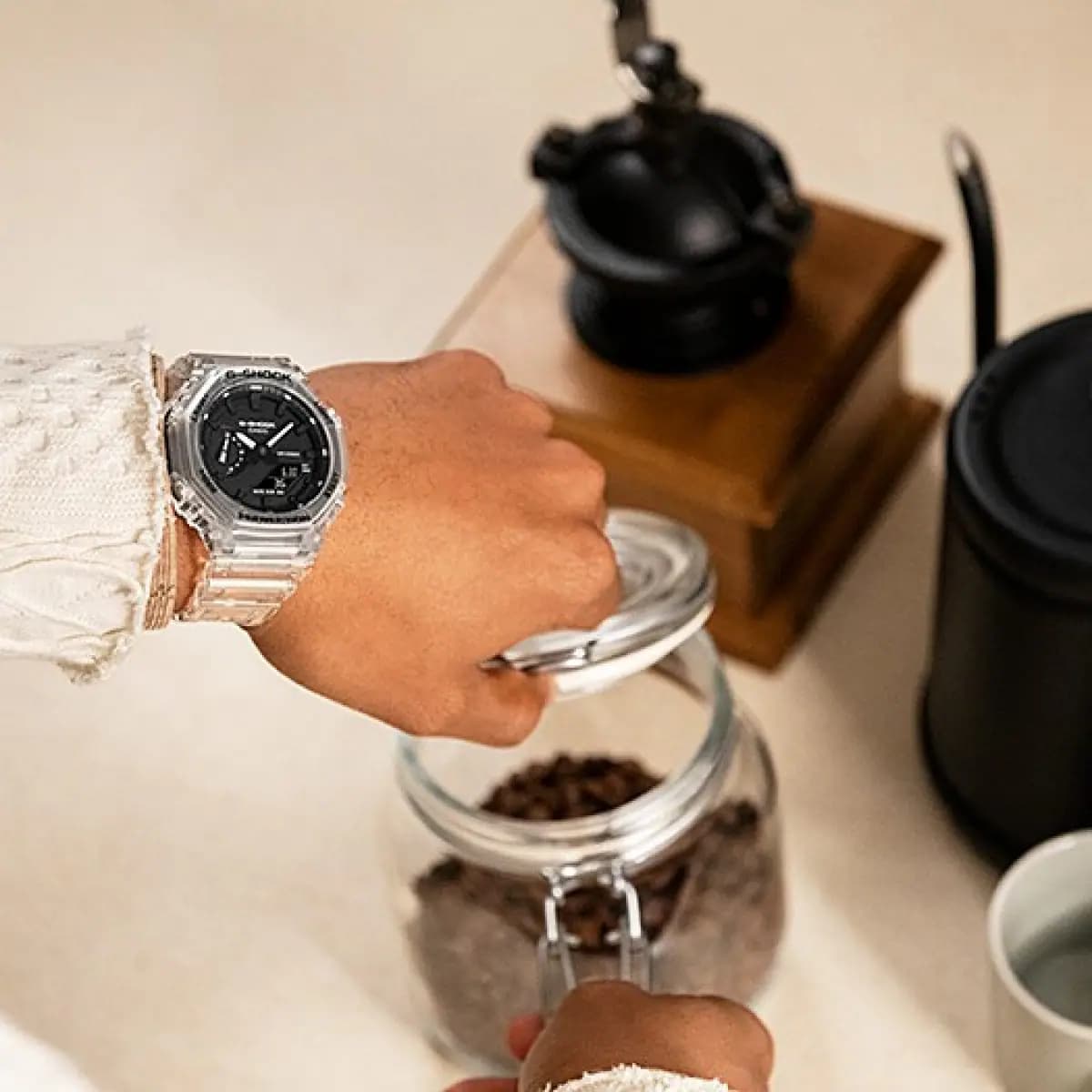 ساعت مچی مردانه کاسیو جی شاک مدل GA-2100SKE-7A G-SHOCK — تصویر ۳