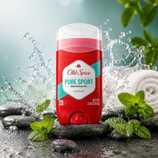 استیک دئودورانت مردانه اولد اسپایس مدل Pure Sport High Endurance — تصویر ۳