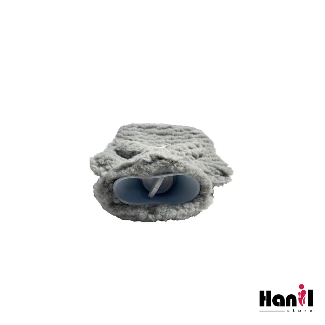 کیسه آب گرم بره پتویی برجسته – رنگ طوسی — تصویر ۳