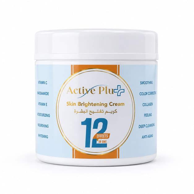 کرم روشن‌کننده 12 کاره Active Plus مدل Skin Brightening Cream