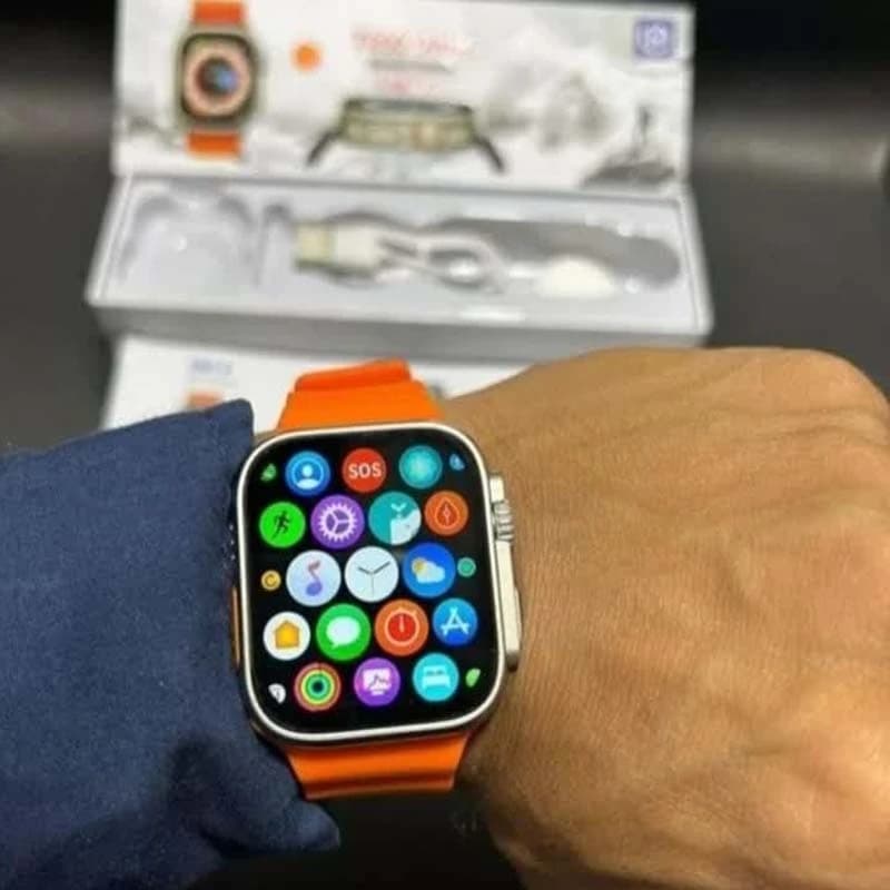 ساعت هوشمند مدل T800 ULTRA کدm21799 — تصویر ۵