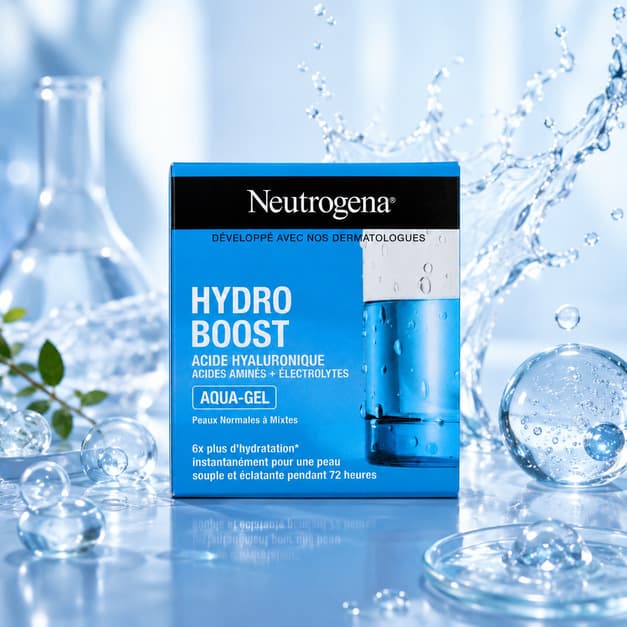 ژل کرم آبرسان نوتروژینا مدل Hydro Boost Aqua-Gel با هیالورونیک اسید — تصویر ۲