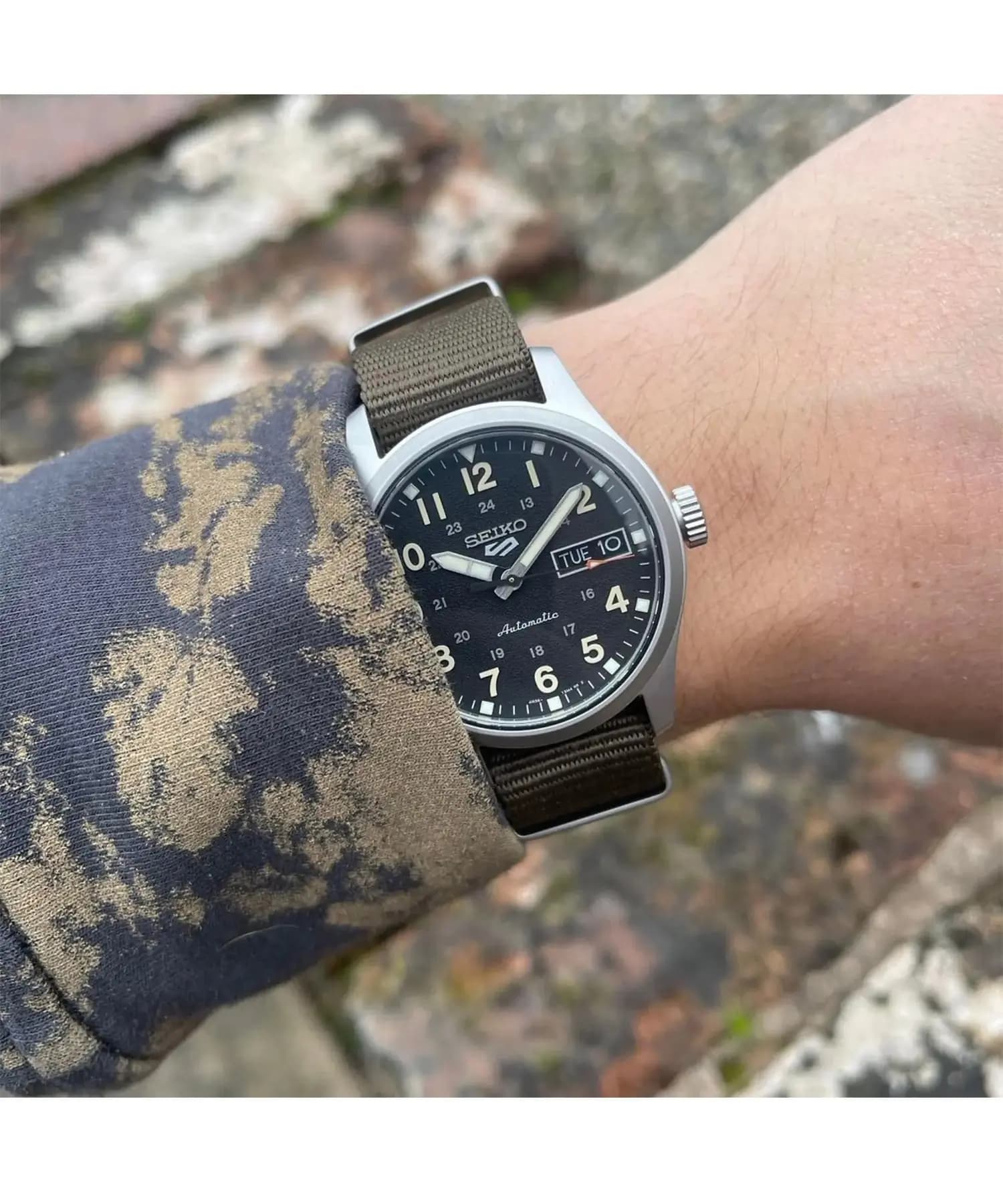 ساعت مچی مردانه سیکو 5 مدل SRPJ85K1 SEIKO — تصویر ۹