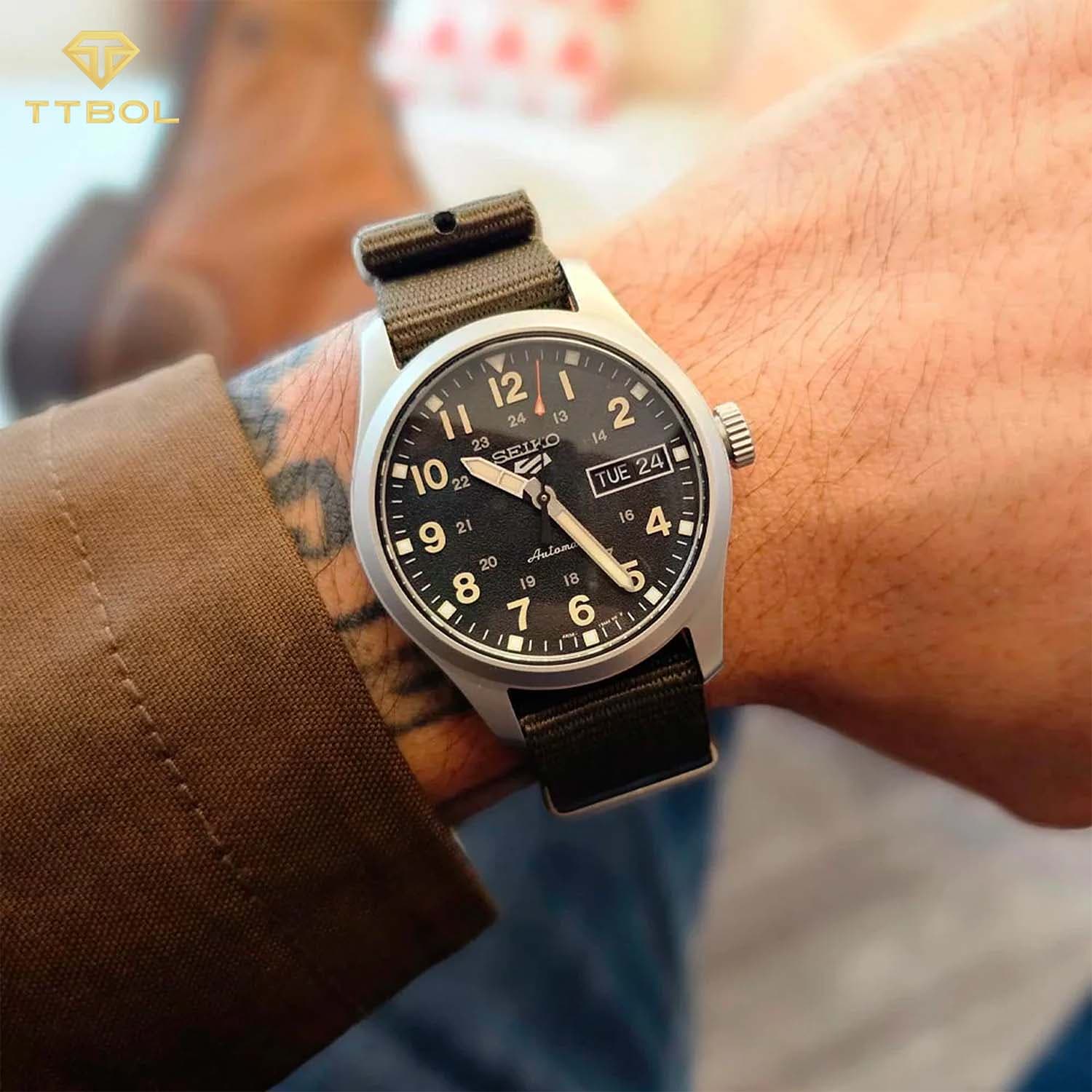 ساعت مچی مردانه سیکو 5 مدل SRPJ85K1 SEIKO — تصویر ۶