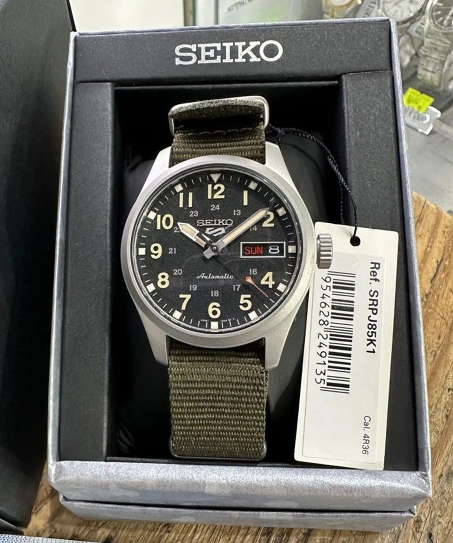 ساعت مچی مردانه سیکو 5 مدل SRPJ85K1 SEIKO — تصویر ۸