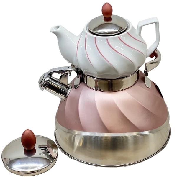 ست کتری و قوری هوم لوکس مدل 9867 سوت دار کدm21788