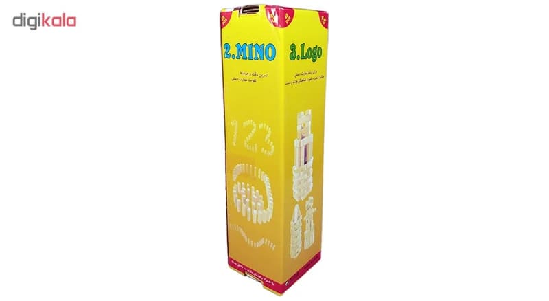 بازی فکری جنگا آوا و یکتا مدل برج هیجان سه کاره کدm21787 — تصویر ۳