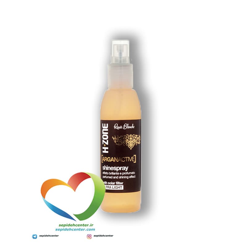 اسپری براق کننده مو آرگان رنه بلانش Argan Active حجم 150 میلی لیتر