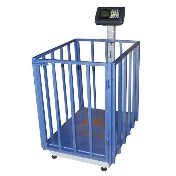 باسکول دامکش نیکو 350 کیلویی قفس دار پایه دار
