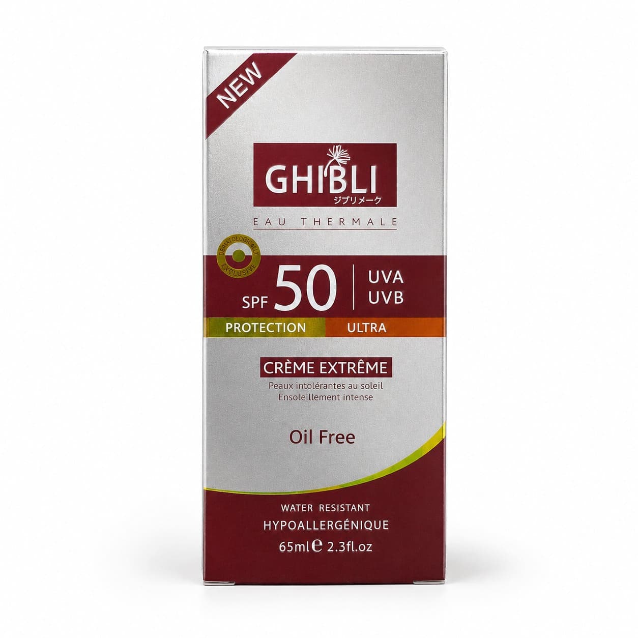 ضدآفتاب GHIBLI Eau Thermale مدل Crème Extrême SPF50
