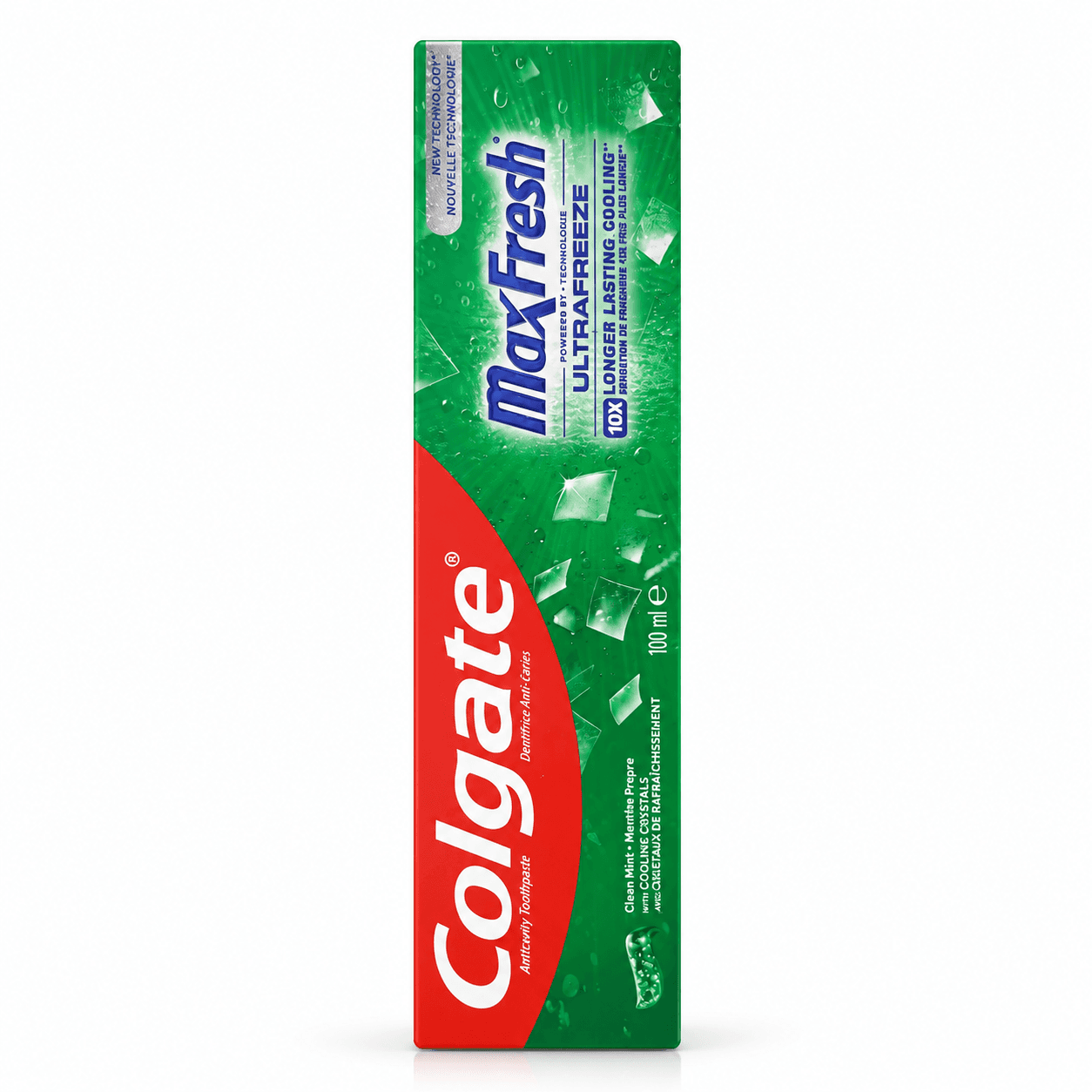 خمیر دندان Colgate مدل MaxFresh Ultra Freeze طراوت‌بخش و ضد پوسیدگی