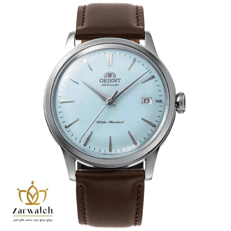 ساعت مچی مردانه اورینت مدل RA-AC0M14L30B – صفحه سفید – بند چرم