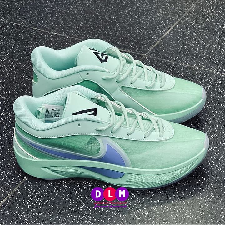 کفش بسکتبال نایک زوم فریک 6 رنگ سبز آبی/ Nike Zoom Freak 6 — تصویر ۸
