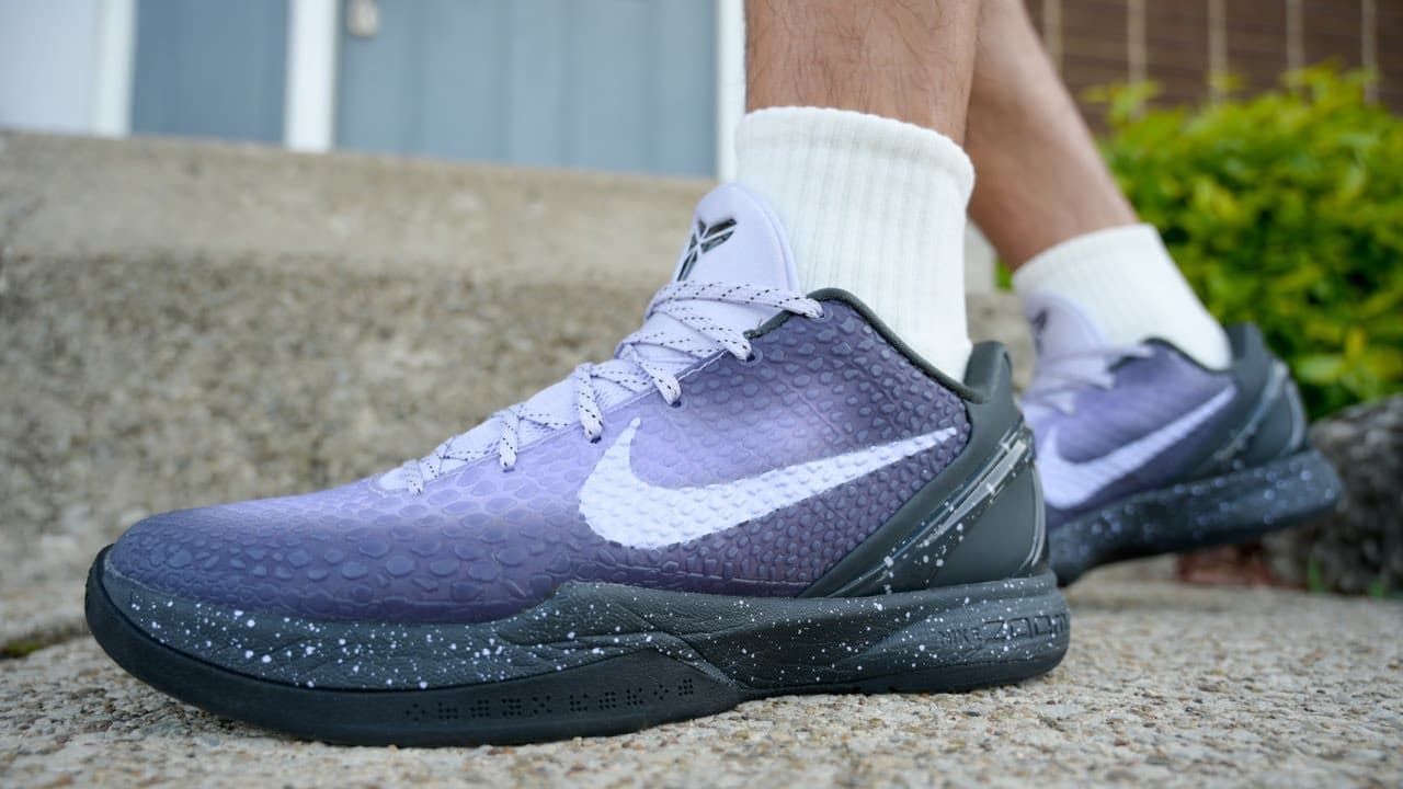 کفش بسکتبال نایکی کوبی 6 رنگ بنفش / Nike Kobe 6 — تصویر ۷
