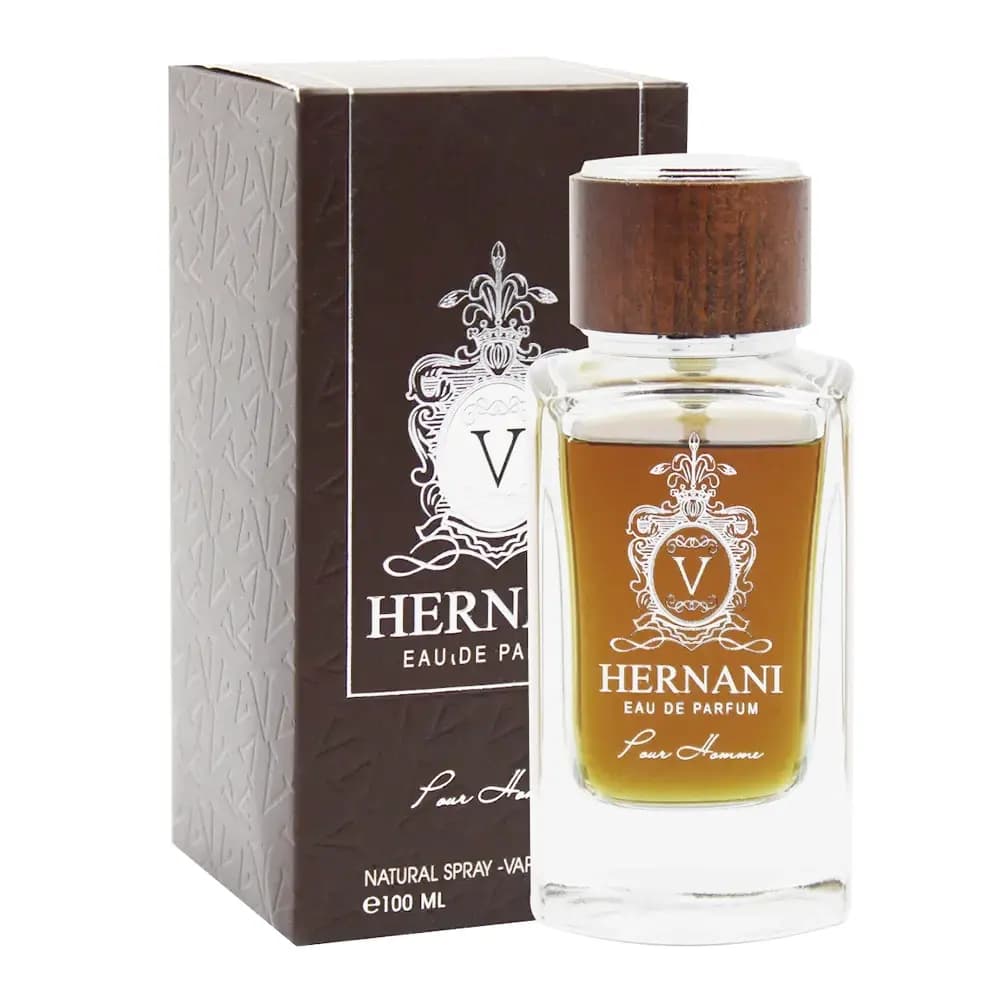 ادکلن مردانه ویکتورهوگو مدل هرنانی پورهوم (Hernani Pour Homme) حجم 100 میلی لیتر – مشابه رایحه بلک افغان