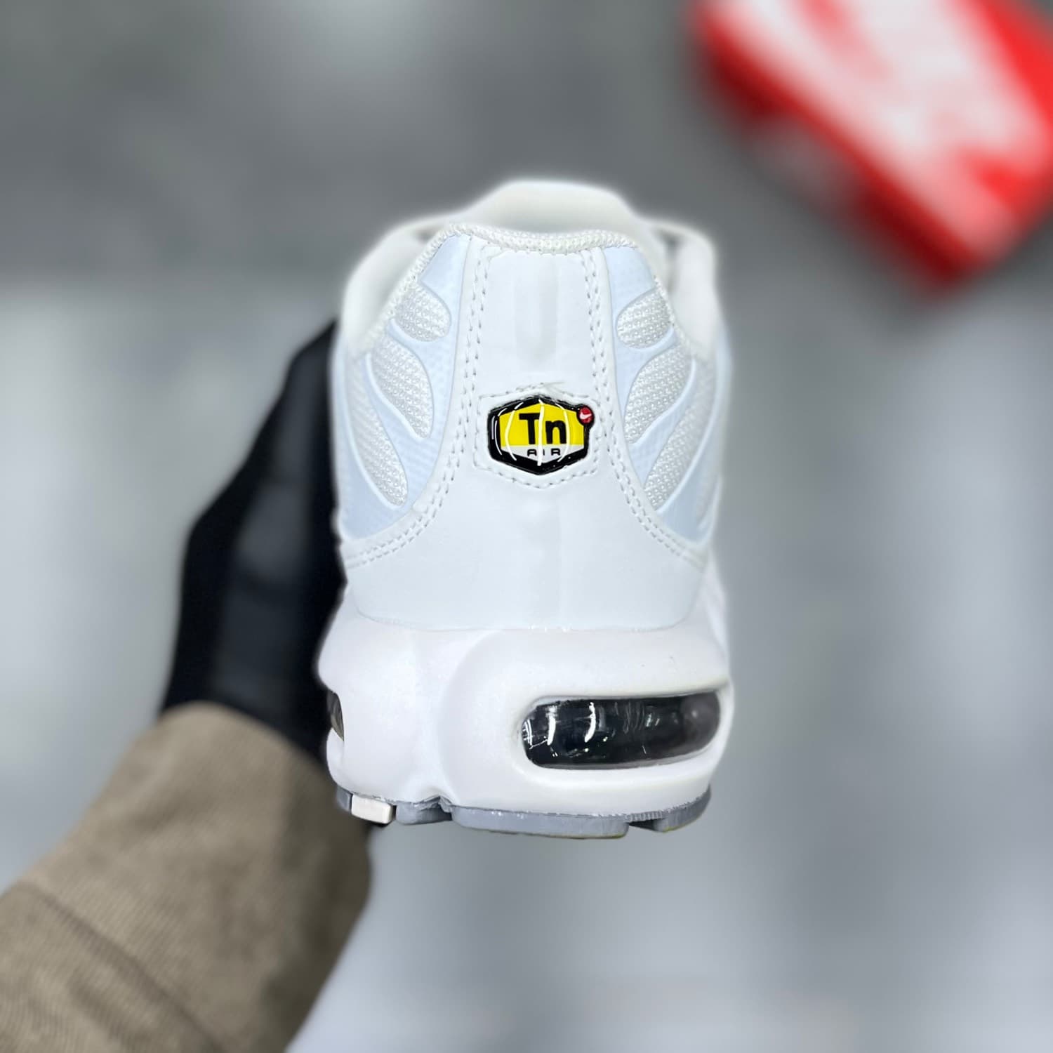 نایک ایرمکس تی ان پلاس سفید White Nike Air Max Plus Tn — تصویر ۴