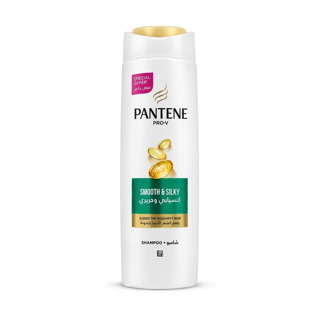 شامپو پنتن مدل Smooth & Silky مخصوص موهای خشک و خشن