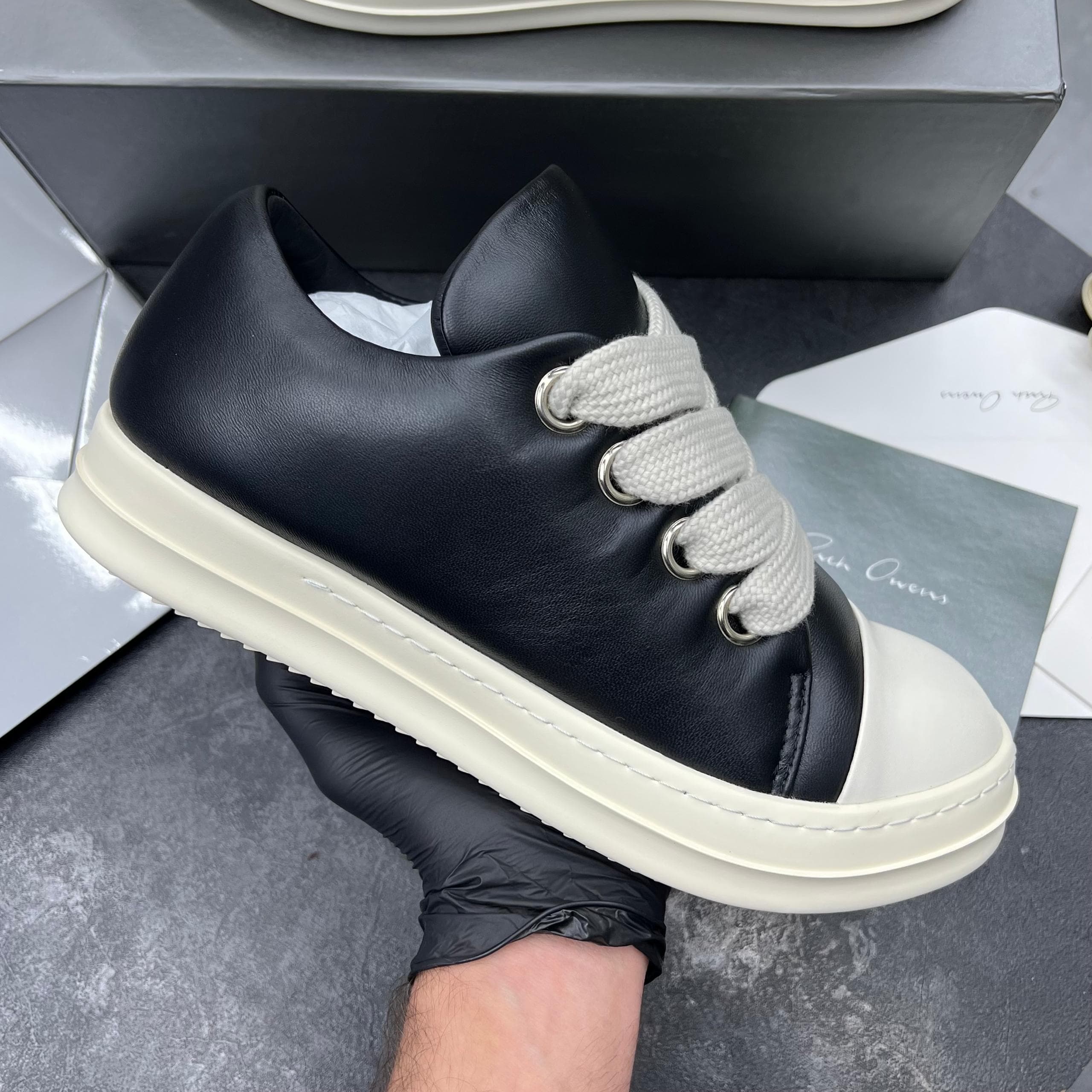 ریک اونز جامبو لیس لو (رپلیکا کوالیتی) RICK OWENS JUMBO LACE