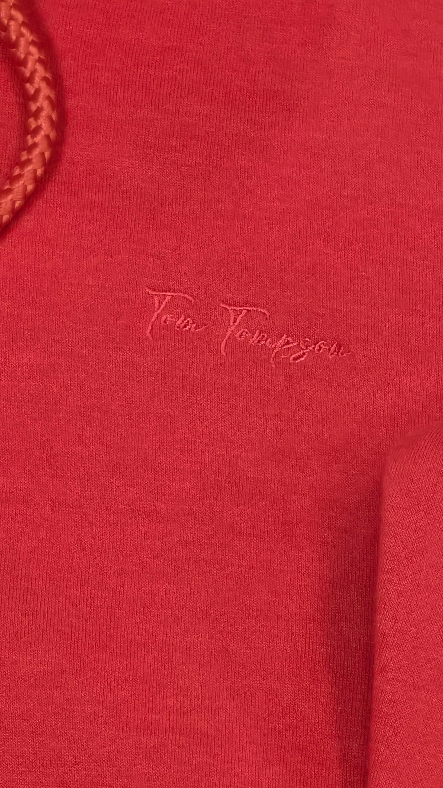 هودی زنانه Tom Tompson سرخابی — تصویر ۳