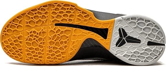 کفش بسکتبال نایکی کوبی 6 رنگ سفید و زرد – Nike Kobe 6 White Yellow — تصویر ۷