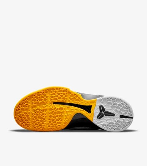 کفش بسکتبال نایکی کوبی 6 رنگ سفید و زرد – Nike Kobe 6 White Yellow — تصویر ۸