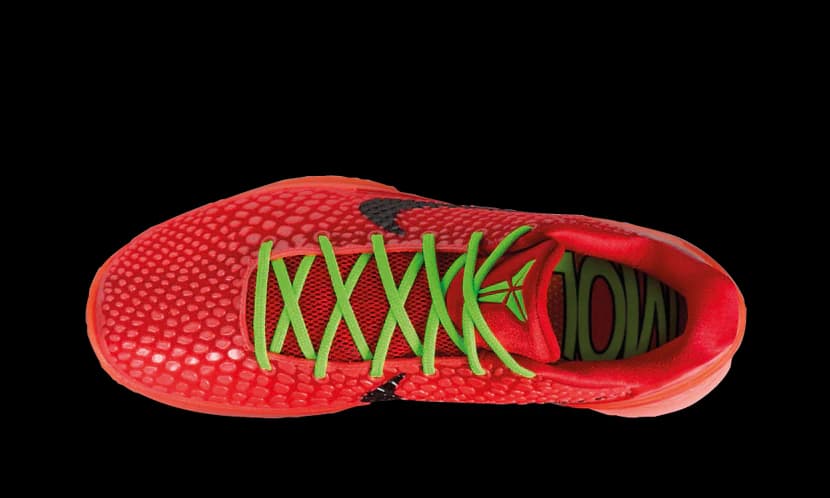 کفش بسکتبال نایکی کوبی 6 رنگ قرمز / Nike Kobe 6 red — تصویر ۴