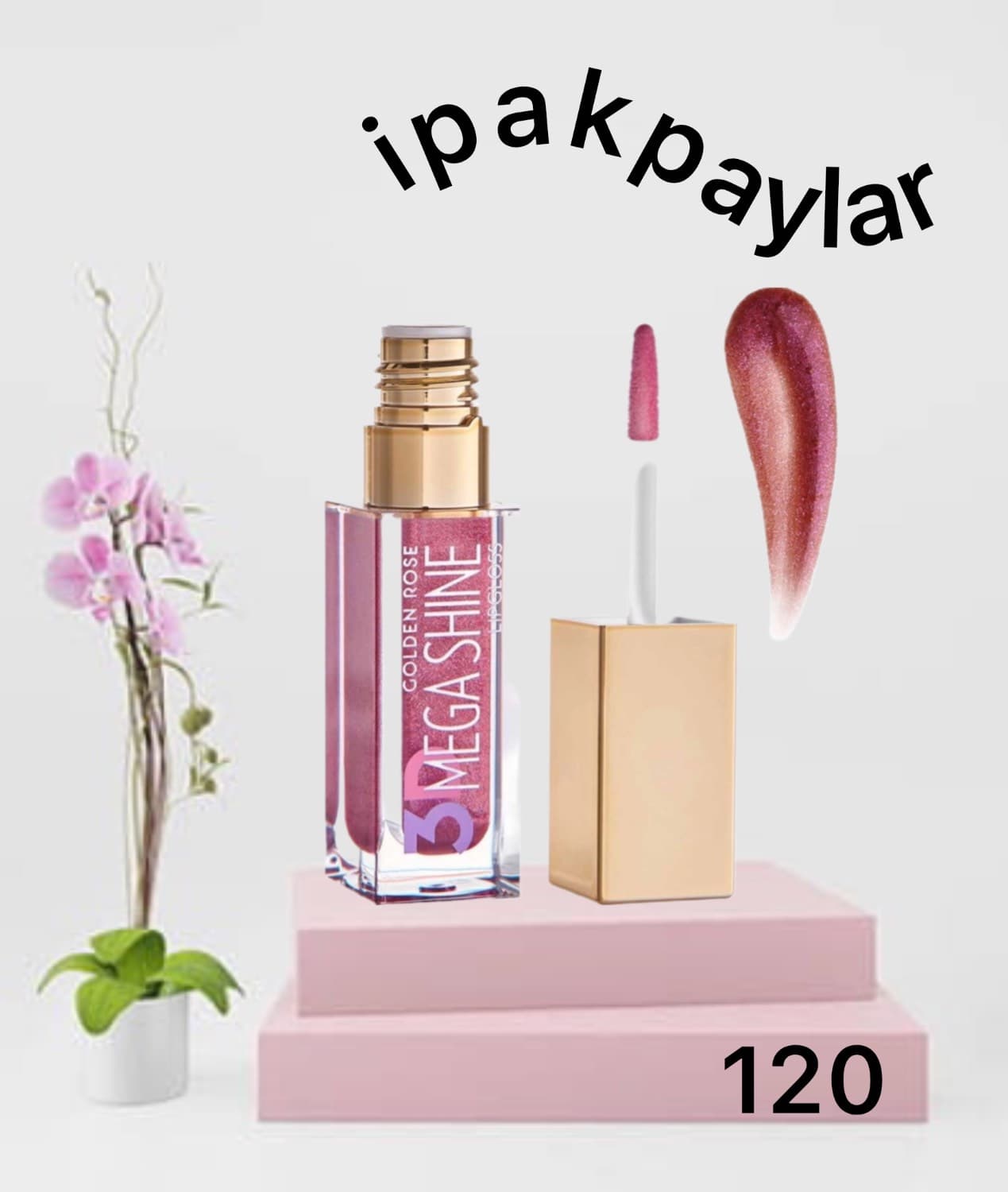 لیپ گلاس گلدن رز مگاشاین شماره 120